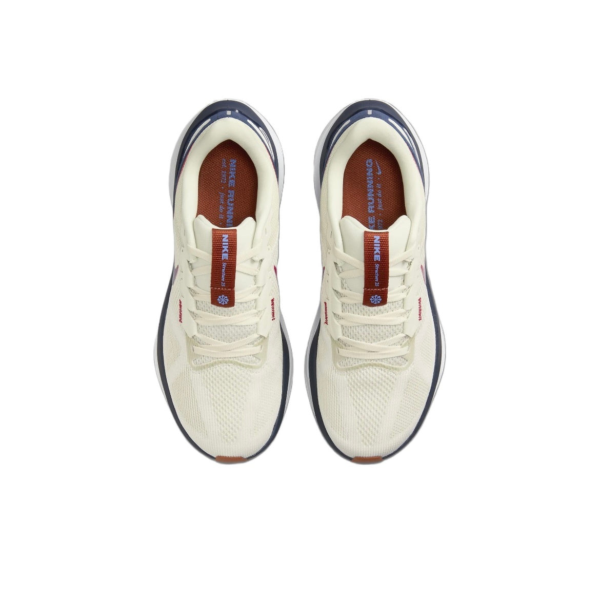 Nike Structure 25 Road Running Shoes, Sail Red DJ7883-001