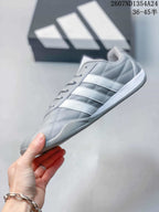adidas Adipista Gray White Low-Top Sneakers