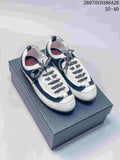 Chanel 2607HVD386A26 Black White Low-Top Sneakers