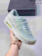 Nike Air Max 90 Sneakers in Pale Blue and Mint