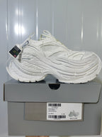Platform Mesh Sneakers All White Style 0101
