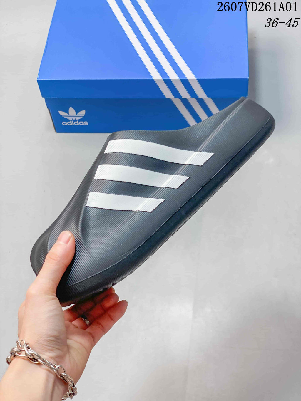 adidas adiFOM Superstar Mule Clogs Black White 07VD261A01