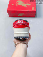 Nike SB Dunk Low Year of the Horse Red and Cream Sneakers