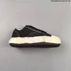 Maison Mihara Yasuhiro Original Sole Canvas Low Sneakers, Black