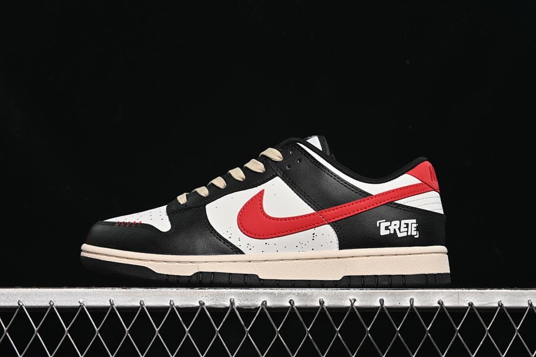 Nike SB Dunk Low Crete Black White Red DD1391-100