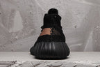 Yeezy Boost 350 V2 Black and Tan Sneakers