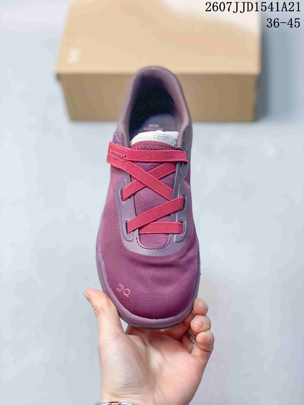 On Cloudnova Cushioned Sneakers in Purple and Red JJD1541A21