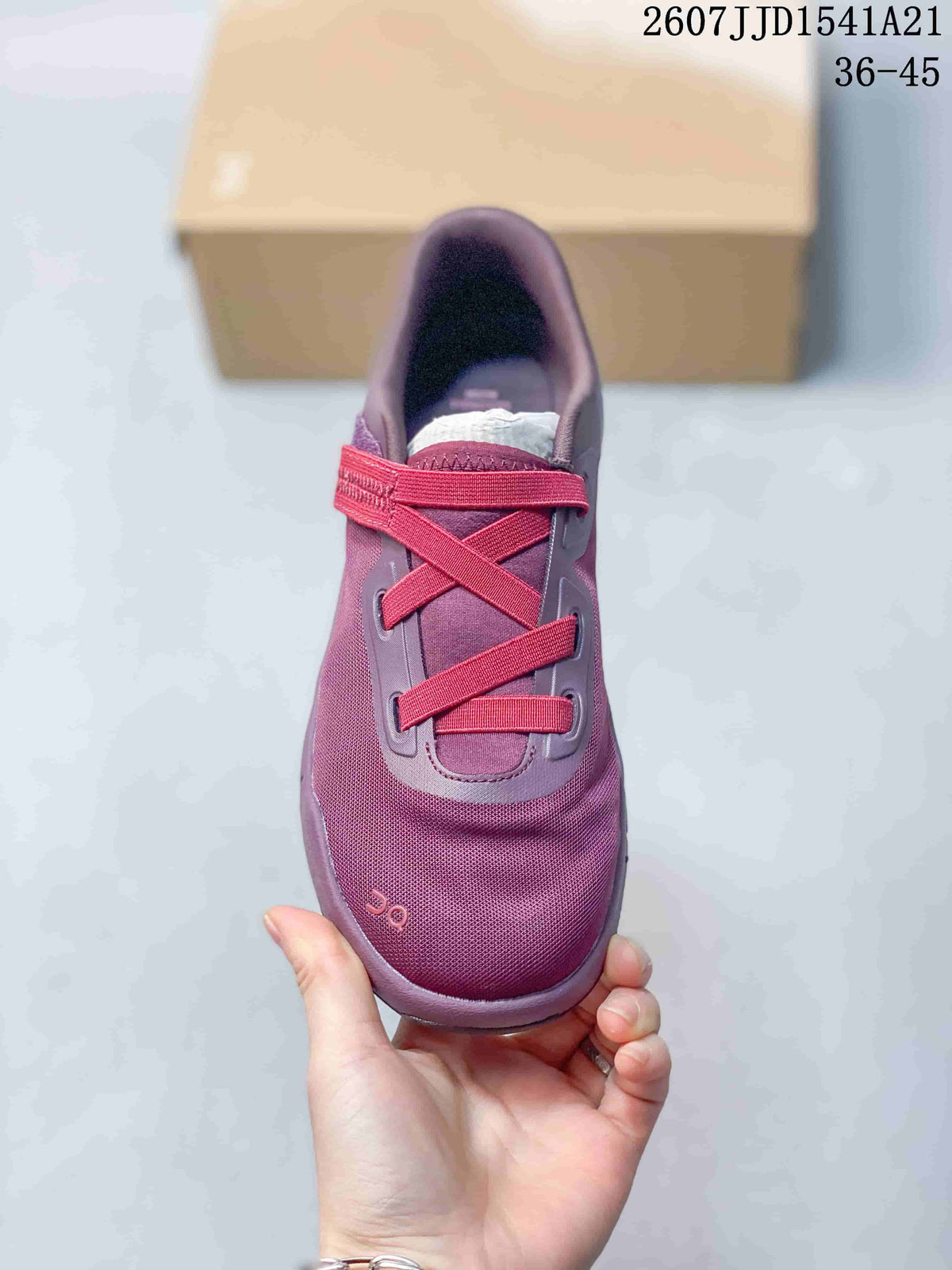 On Cloudnova Cushioned Sneakers in Purple and Red JJD1541A21