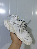 Balenciaga Track Trail Lace Sneakers White