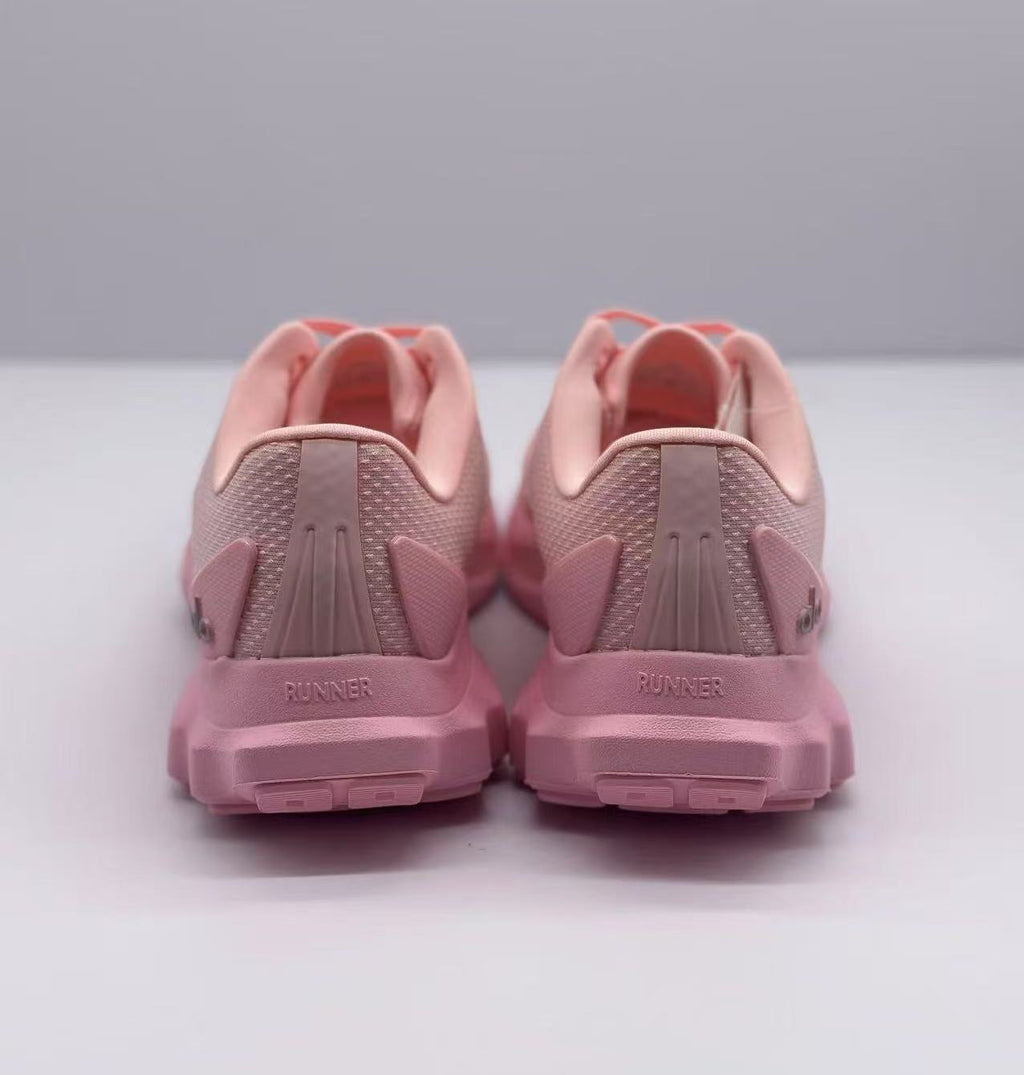 Alo Pink Knit Low-Top Sneakers