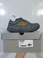 Balenciaga Hampton Sneakers Dark Grey with Yellow Detail