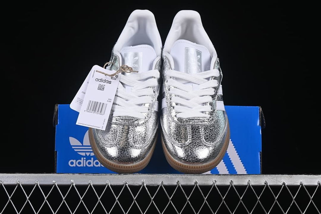 Adidas Samba OG JR0035 Silver Metallic Sneakers