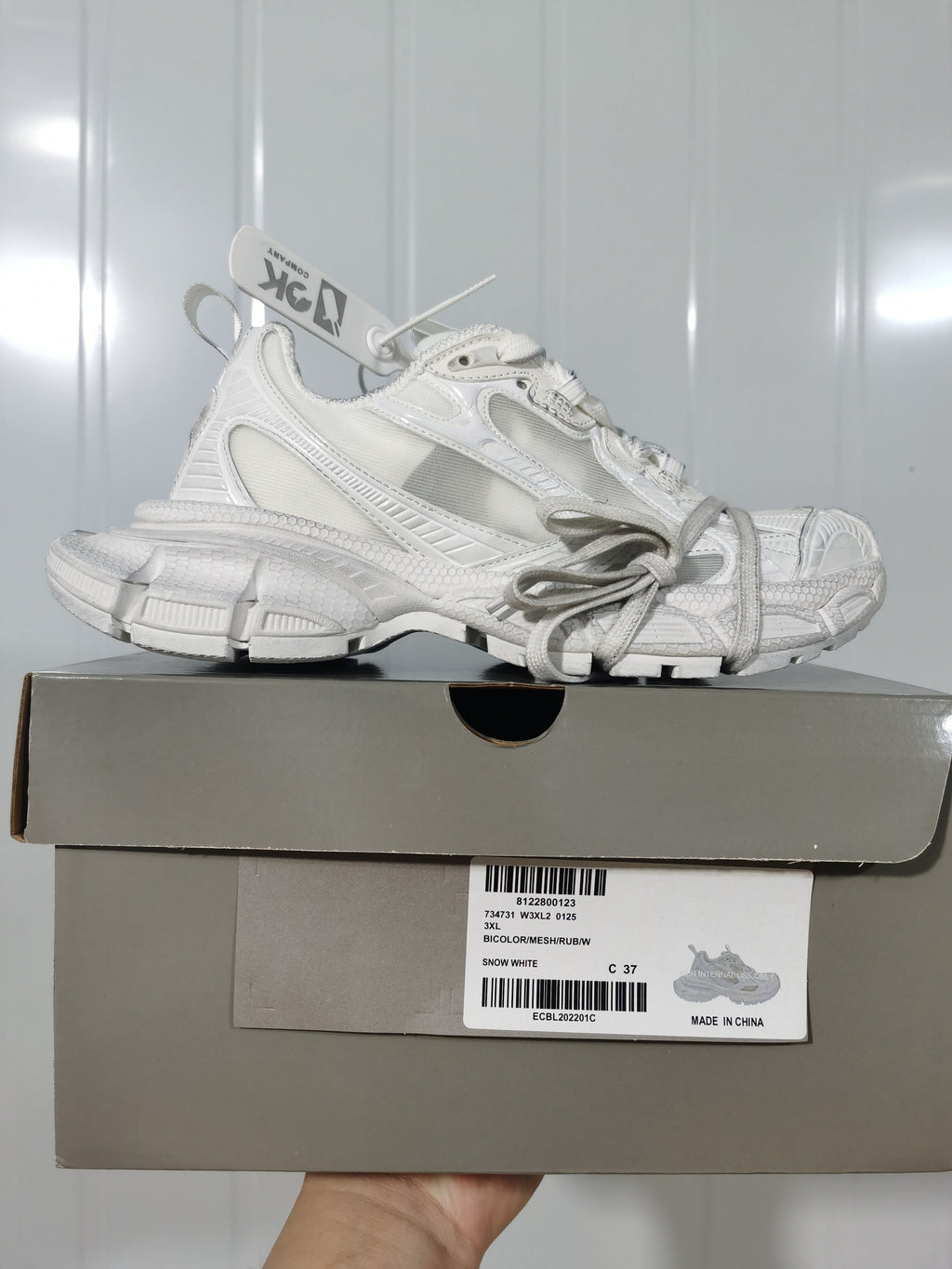 Off-White W3XL2 0125 Snow White Sneakers