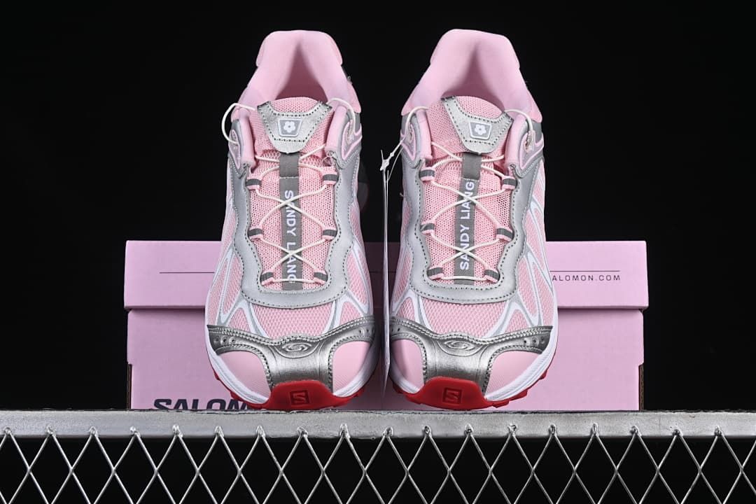 Salomon XT-Whisper Sandy Liang Trail Sneakers Pink Silver