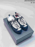 Chanel Black and White Low-Top Trainer 2607HVD386A26