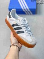 adidas Sambae Women's White Black Gum Sneakers