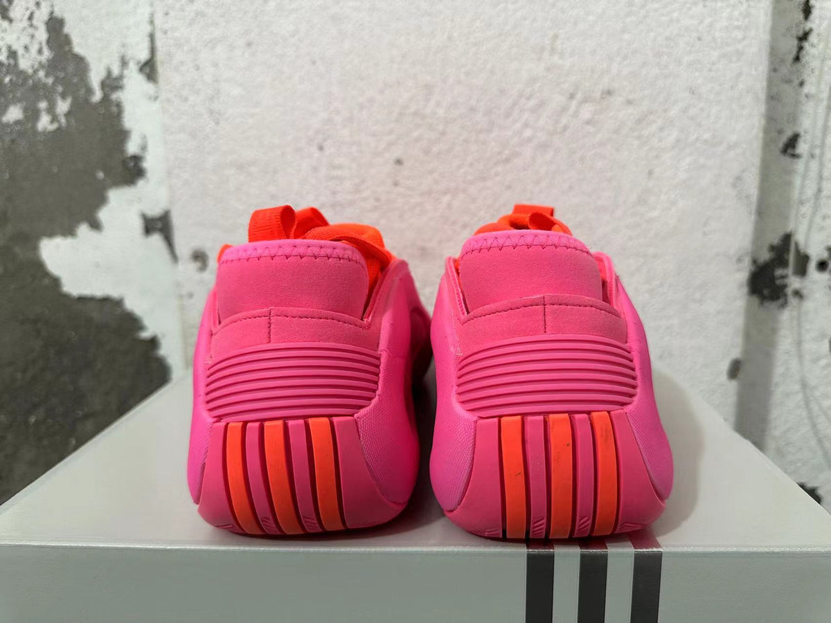 Adidas Basketball Shoes in Pink and Orange