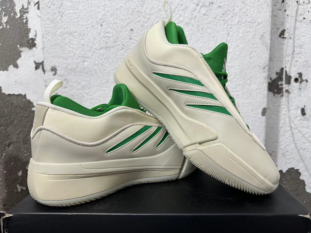 adidas Dame 9 Basketball Shoes Cream Green