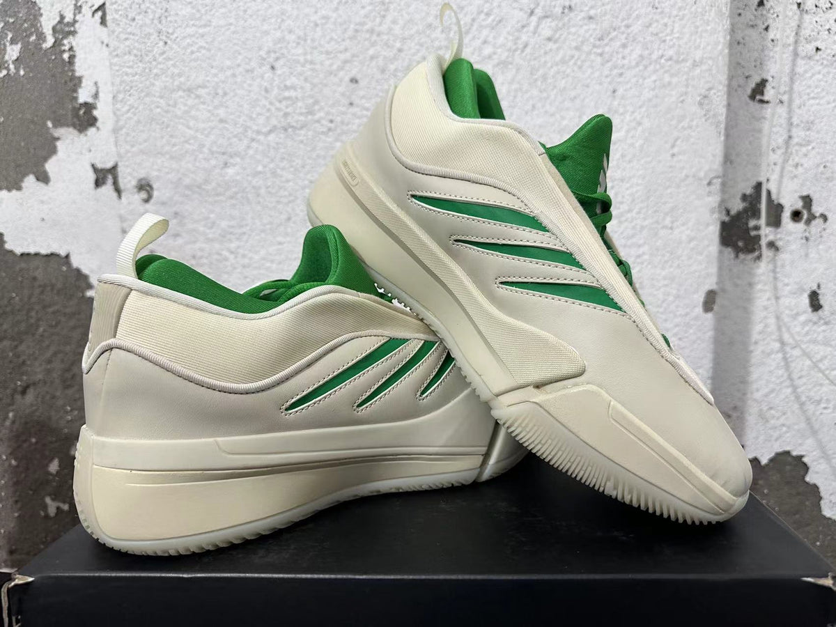 adidas Dame 9 Basketball Shoes Cream Green