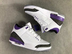 Jordan Air Jordan 3 SE Denim White Purple Sneakers