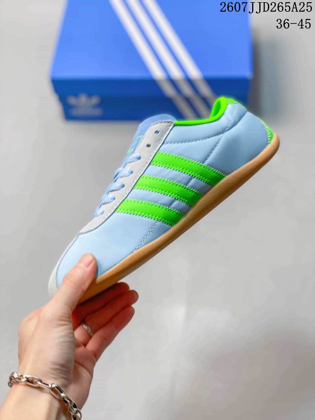 adidas Tokyo Sneakers Light Blue Green 712150URY