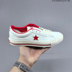 Converse One Star Low-Top Lifestyle Sneakers, Black and White