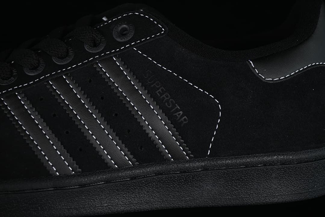 adidas Superstar II Black Sneakers JH5470
