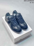Maison Margiela Replica Wedge Low-Top Sneakers in Black DX003DGR41