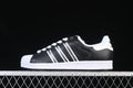 Adidas Superstar II JQ0314 Black and White Sneakers