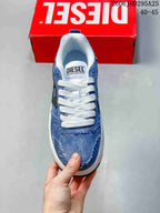 Diesel S-ukiyo V2 Low-Top Sneakers in Blue Denim