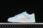 Nike SB Dunk Low Blue Graphic Swoosh Sneakers