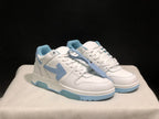Off-White Out Of Office Low-Top Sneakers White Light Blue