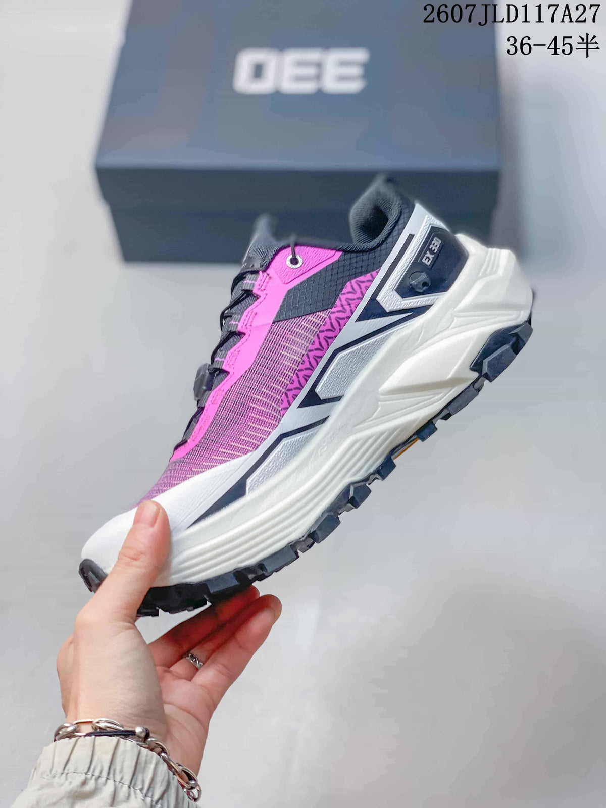 Kailas FUGA EX330 Trail Running Shoes Purple Black White