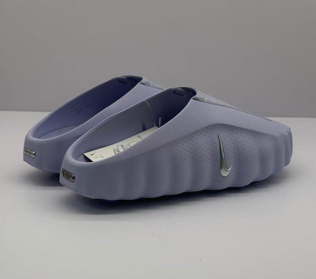 Nike Purple Slides with Textured Footbed