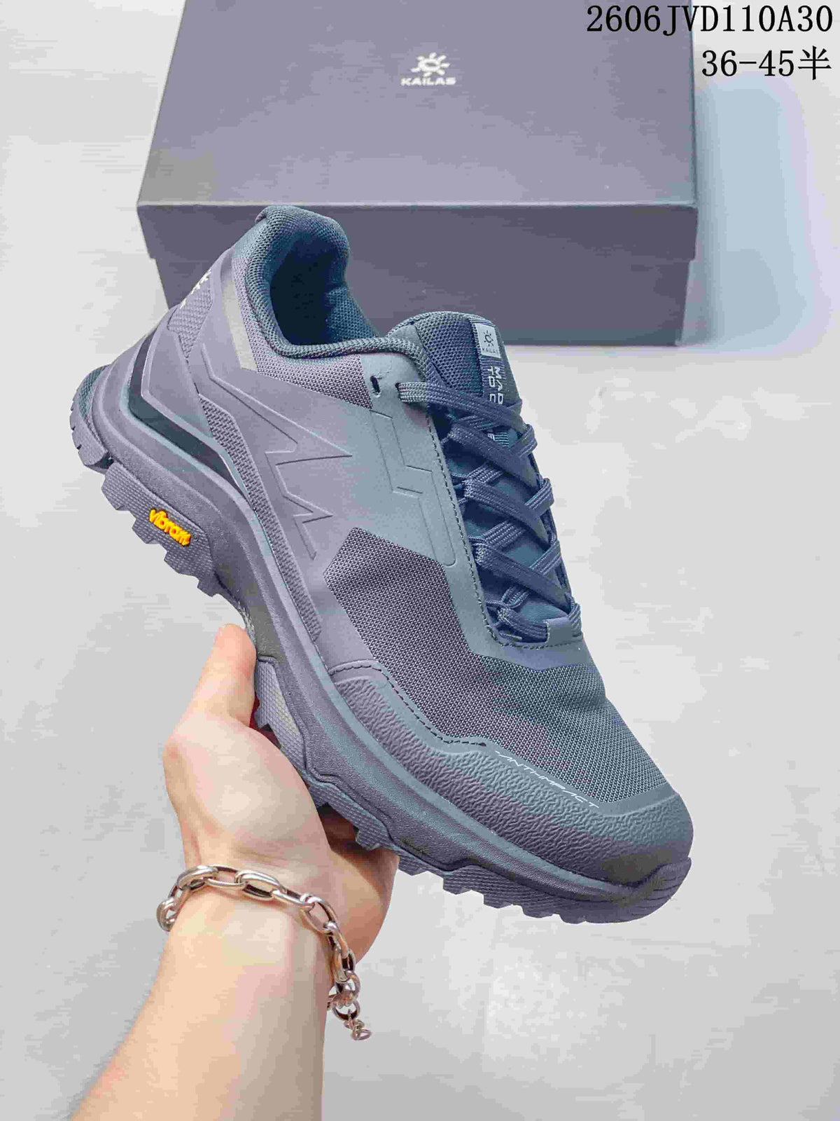 KAILAS KS25131 Low-Top Hiking Shoes, Gray
