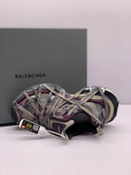 Balenciaga 3XL Sneakers Gray and Purple