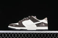 Nike Dunk Low Brown and White Sneakers