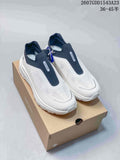 DESCENTE Primer Slip-On Sneakers White Navy 2607GDD1543A23