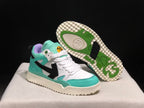 Off-White Out Of Office High-Top Sneakers Mint White