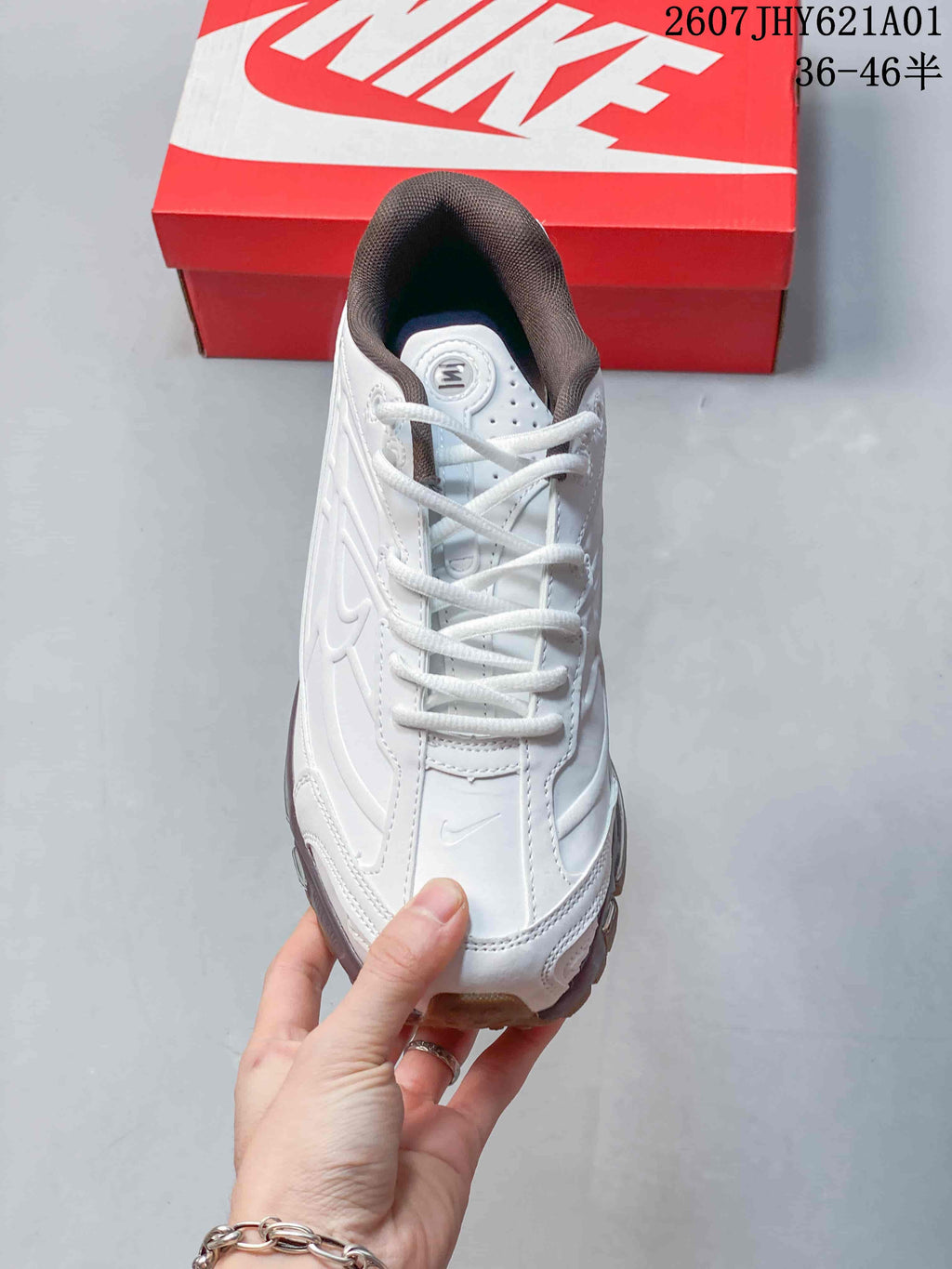 Nike Shox Ride 2 White Running Sneakers