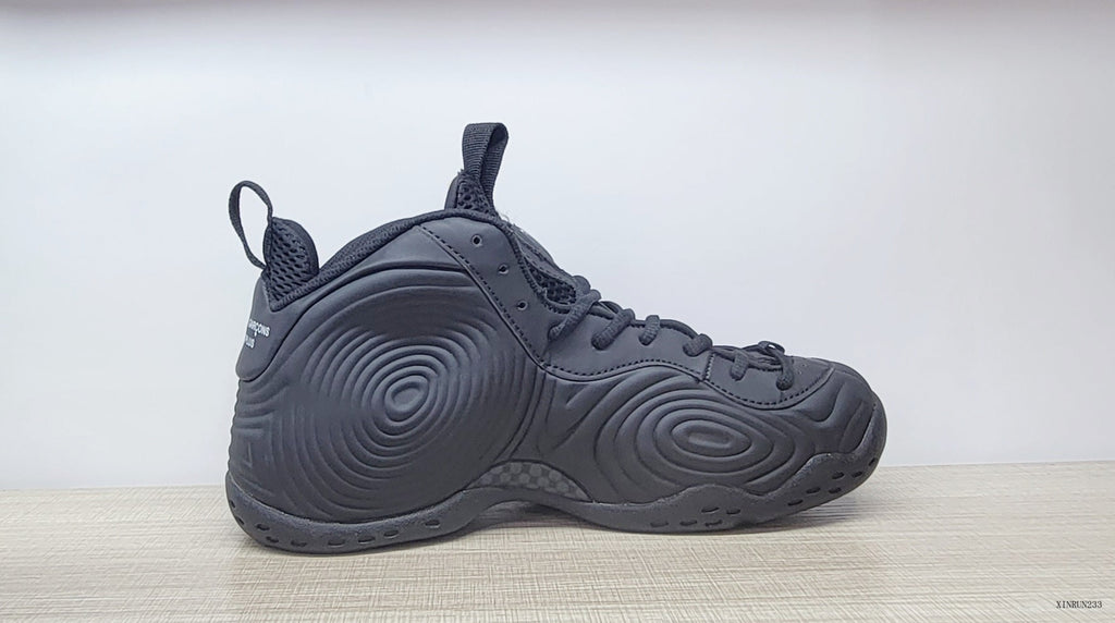 Comme des Garçons x Nike Air Foamposite One SP Black Sneakers