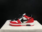 Off-White Out Of Office Low-Top Sneakers Red White Black