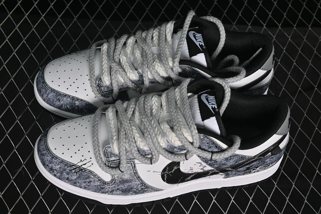 Nike SB Dunk Low Panda Mischief Skate Sneakers DD1391-100