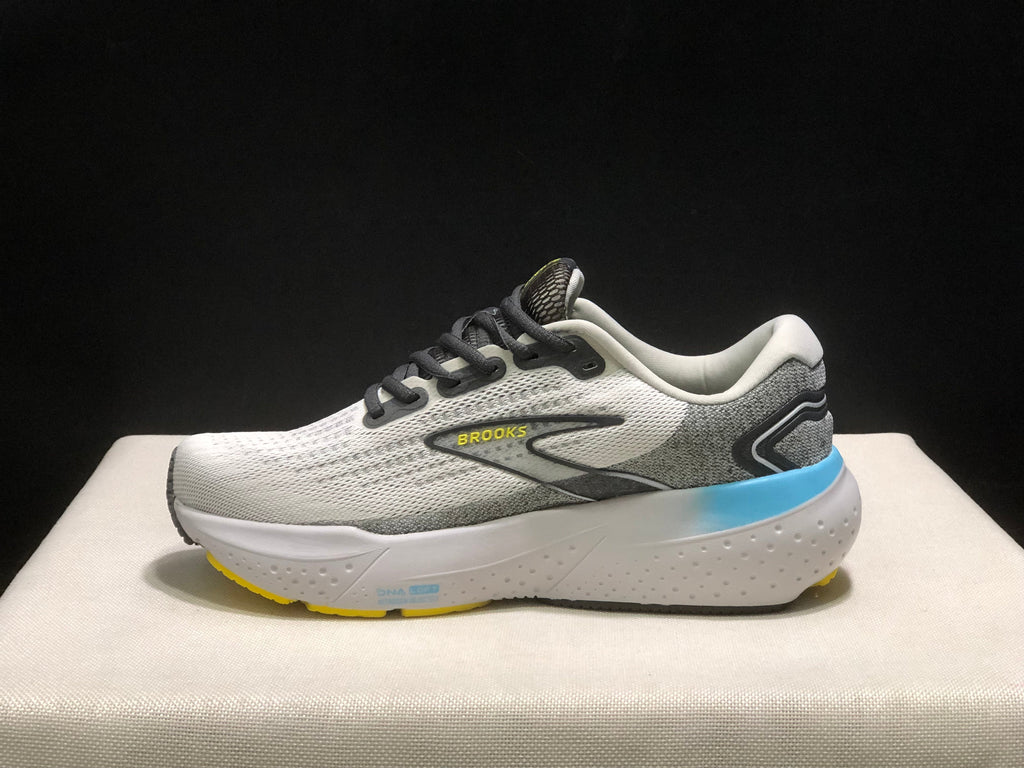 Brooks Glycerin 21 Men's Running Shoes White Grey