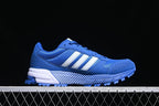 adidas S77540 Blue Mesh Trail Sneakers