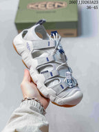 KEEN Water Shoe Sandals White and Gray 2607JJD263A23