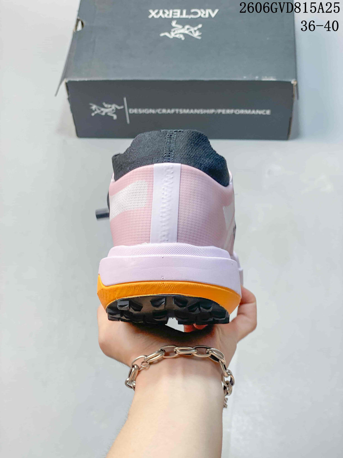 Arc'teryx Norvan SY Low-Cut Trail Shoes, Pink