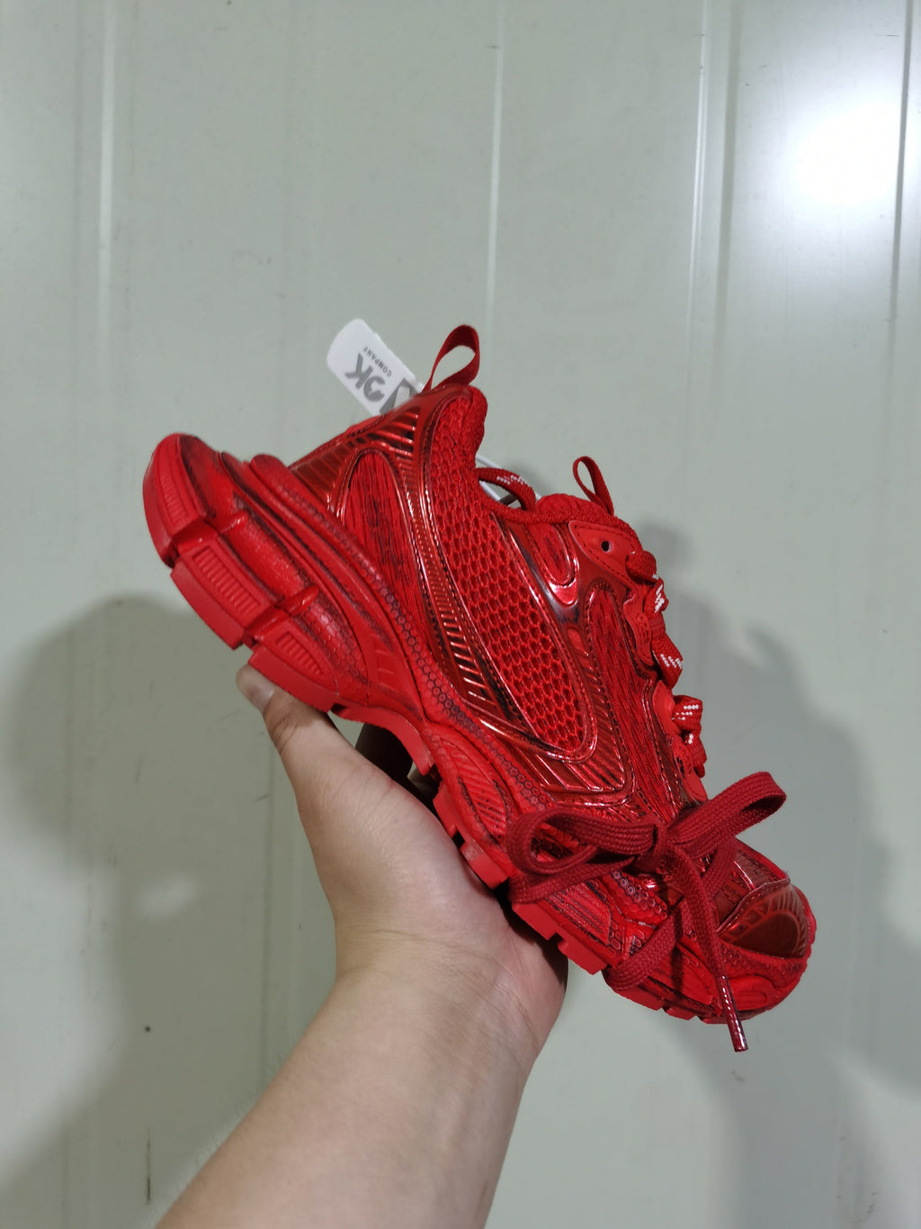 Nike 6000 Red Monochrome Sneakers