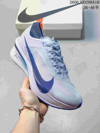 Nike ZoomX Vaporfly NEXT% 4 Road Racing Sneakers White Blue