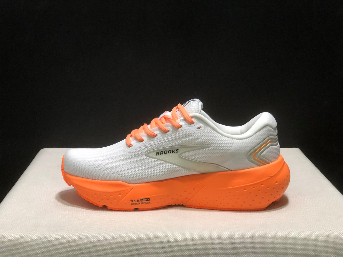 Brooks Glycerin 21 Running Sneakers White Orange